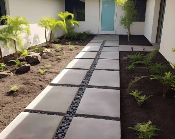 Concrete Slab Pathway – review 2 Concrete Slab Pathway - review 2