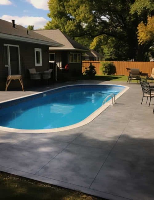 Stamped Concrete Pool Deck Joliet Concrete Solutions Stamped Concrete Pool Deck Joliet Concrete Solutions