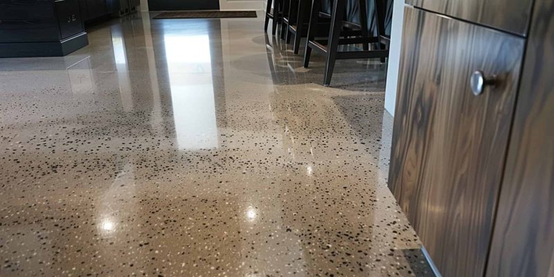 An Indoor Polished Concrete